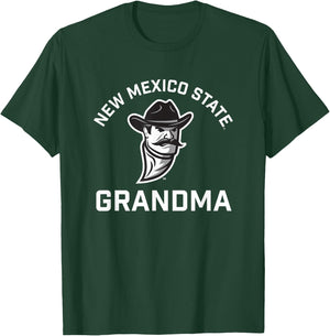 New Mexico State University NMSU Aggies Arched Grandma T-Shirt - T-Shirt | Forest