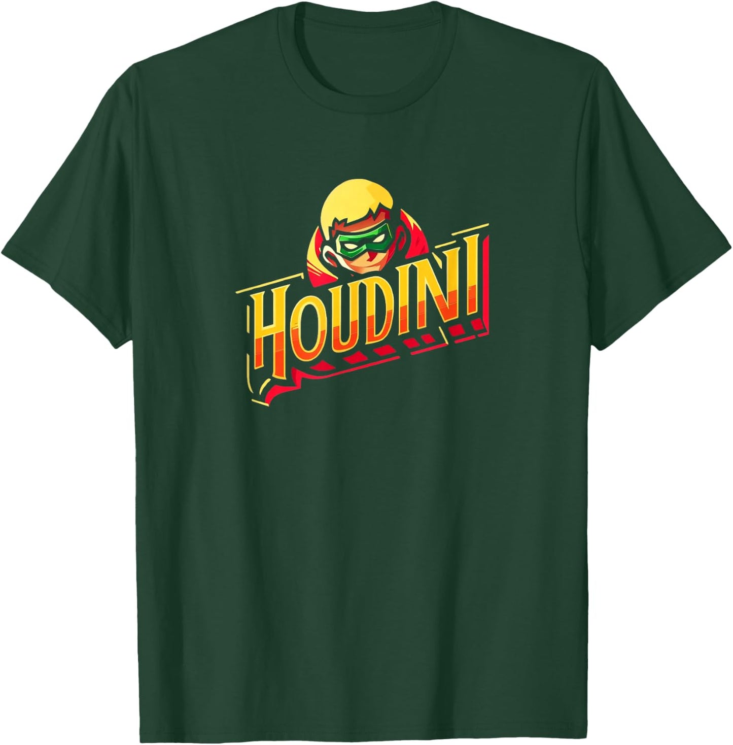 Houdini Em's Fans Nostalgia Vintage Memories Design T-Shirt - T-Shirt | Forest