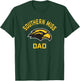 University of Southern Mississippi Golden Eagles Arched Dad T-Shirt - T-Shirt | Forest