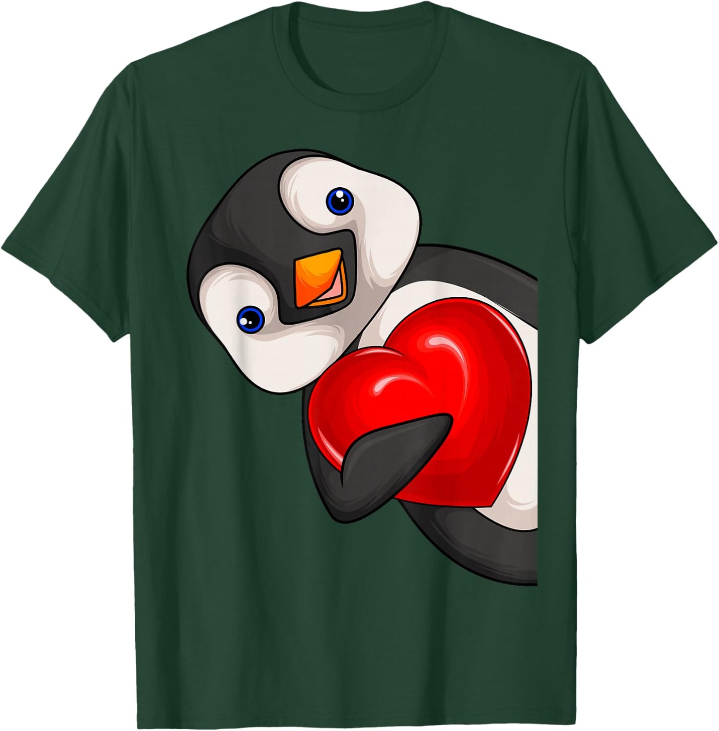Penguin Girls Women Children Penguin T-Shirt - T-Shirt | Forest