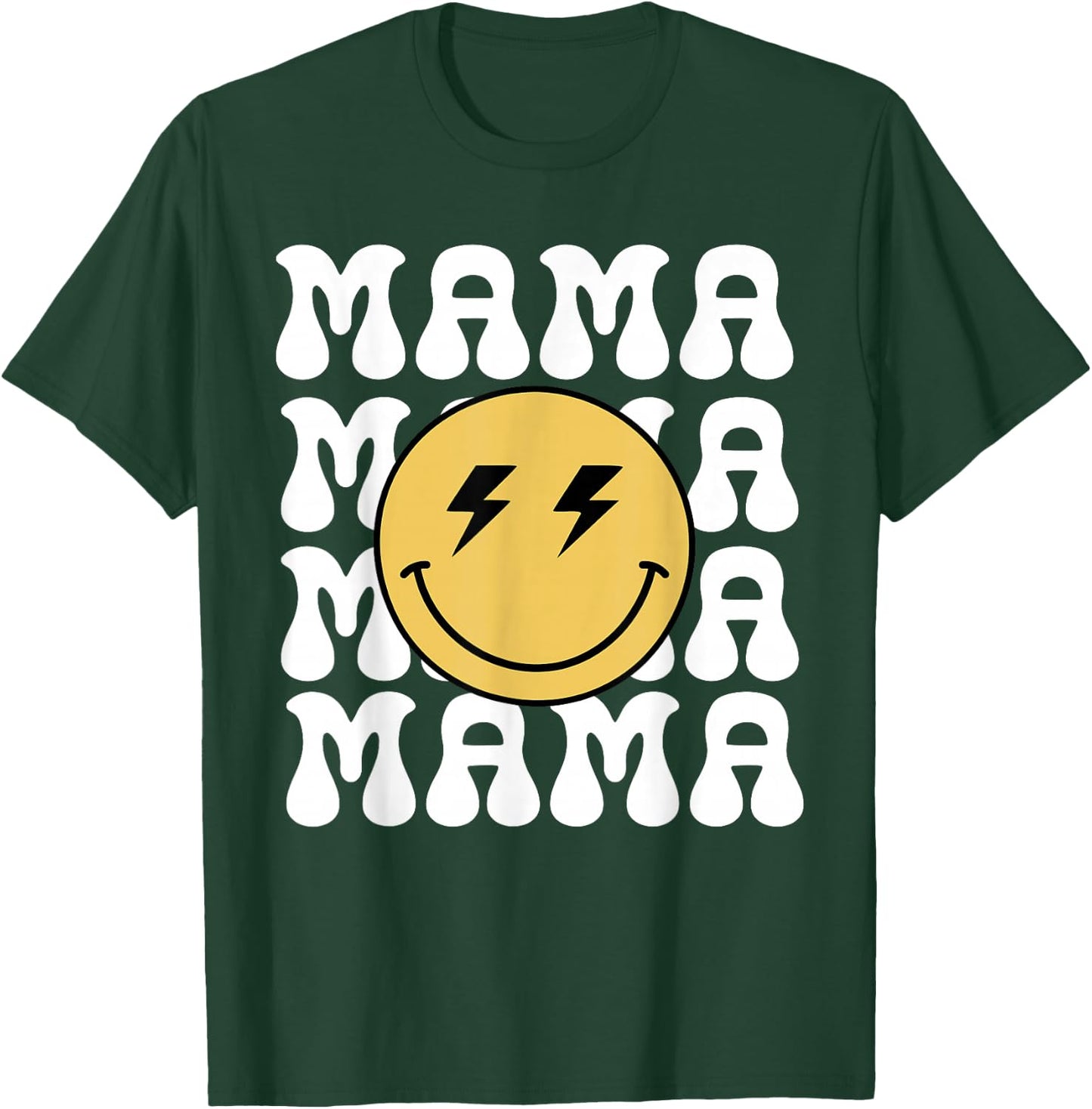 Mama One Happy Dude Birthday Theme Family Matching T-Shirt - T-Shirt | Forest