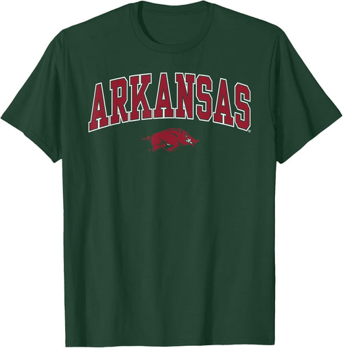 Arkansas Razorbacks Arch Over Black Officially Licensed