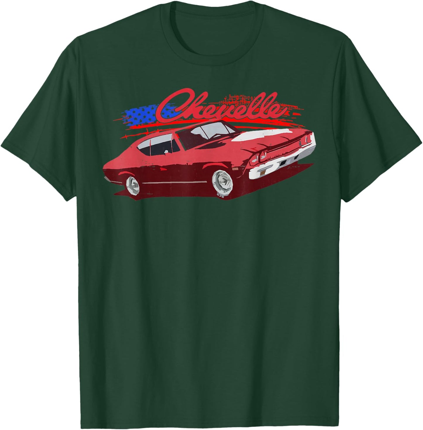 1970 64 65 66 67 68 69 71 72 Chevelle Chevys SS Muscle Car T-Shirt - T-Shirt | Forest
