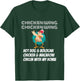 Funny chicken wing chicken wing. Hot dog & bologna. Women Girls Kids T-Shirt - T-Shirt | Forest