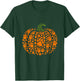Paw Print Pumpkin Halloween Pet Lover T-Shirt - T-Shirt | Forest