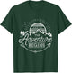 and So The Adventure Begins Adventure Camping T-Shirt - T-Shirt | Forest