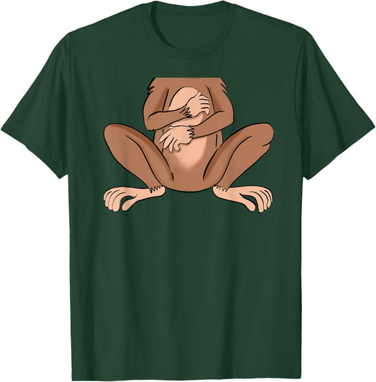 Easy Monkey Halloween Costume T-Shirt - T-Shirt | Forest