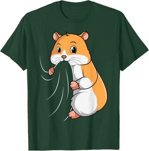 Hamster Gold Hamster Dwarf Hamster Girls Women Children T-Shirt - T-Shirt | Forest