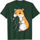 Hamster Gold Hamster Dwarf Hamster Girls Women Children T-Shirt - T-Shirt | Forest
