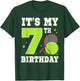 It's My 7th Birthday Tennis Themed 7 Year Old Party Kids T-Shirt - T-Shirt | Forest