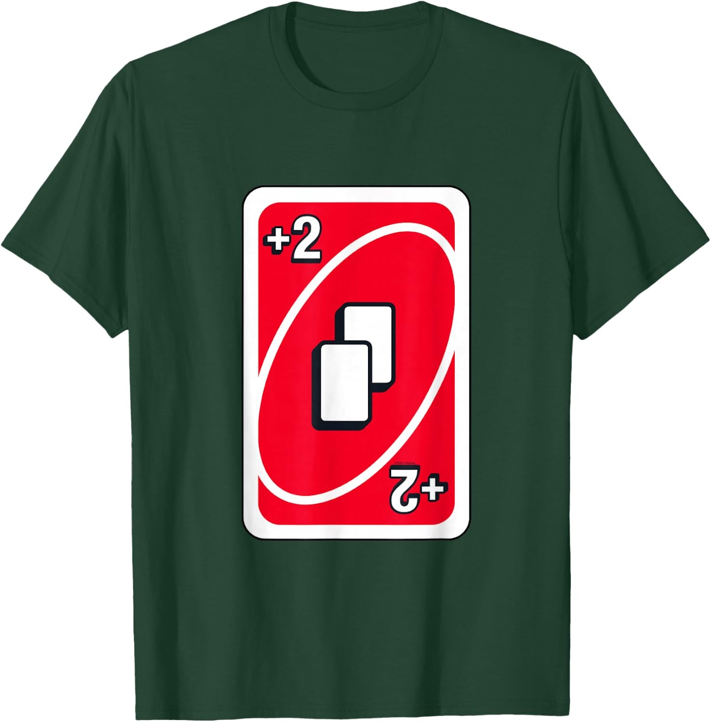 UNO - Red Draw Two Card T-Shirt - T-Shirt | Forest