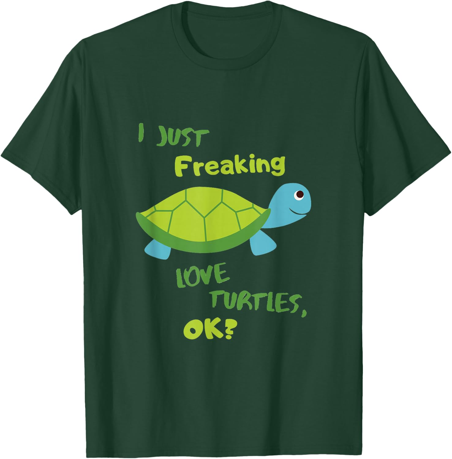 Sea Turtle Funny Tortoise Ocean Themed Turtles Gift T Shirt T-Shirt - T-Shirt | Forest