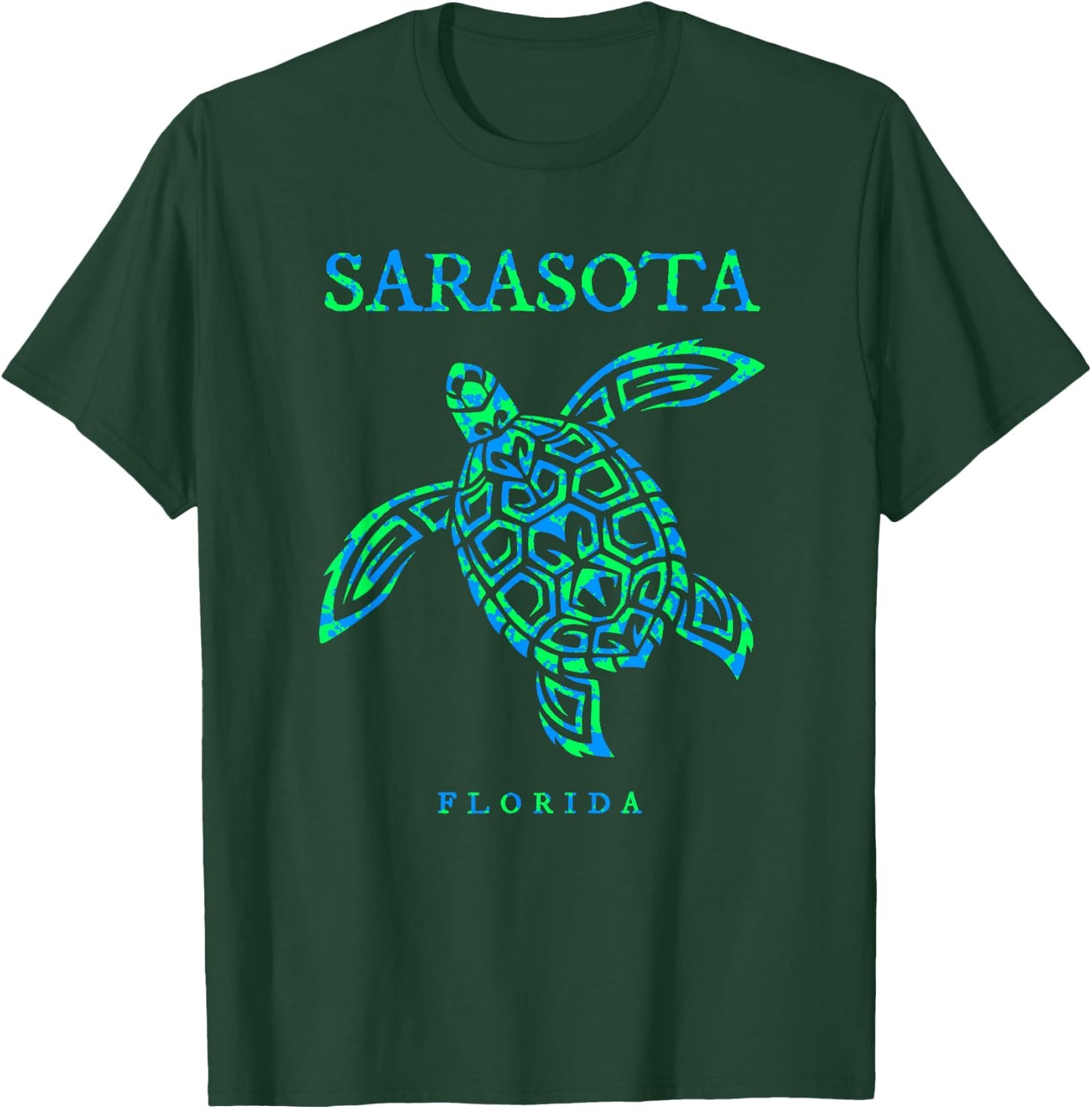 Sarasota Florida Sea Turtle Boys Girls Toddler T-Shirt - T-Shirt | Forest