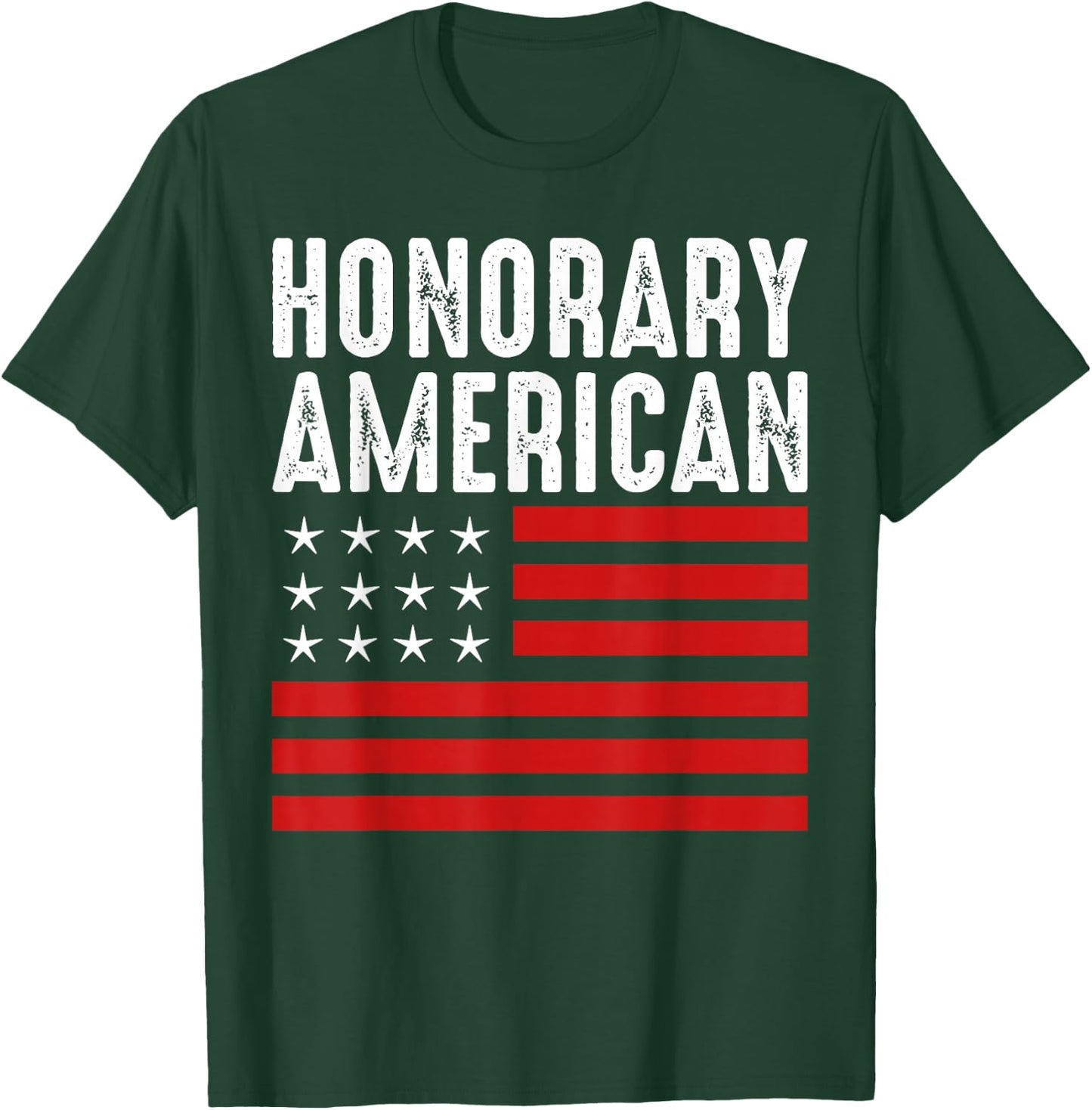 For Foreign Exchange Students - Funny Honorary American T-Shirt - T-Shirt | Forest