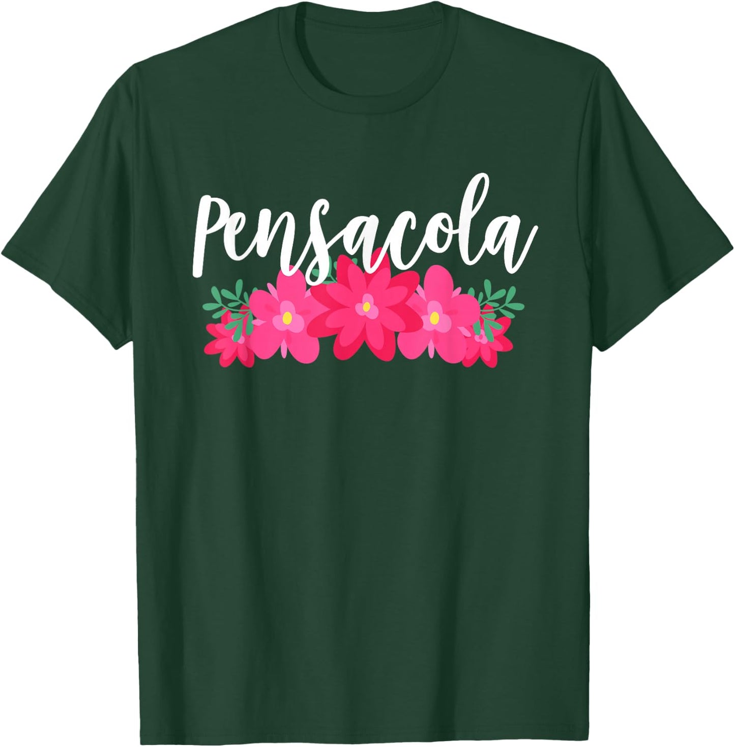 Pensacola Florida Tropical Vacation T-Shirt - T-Shirt | Forest