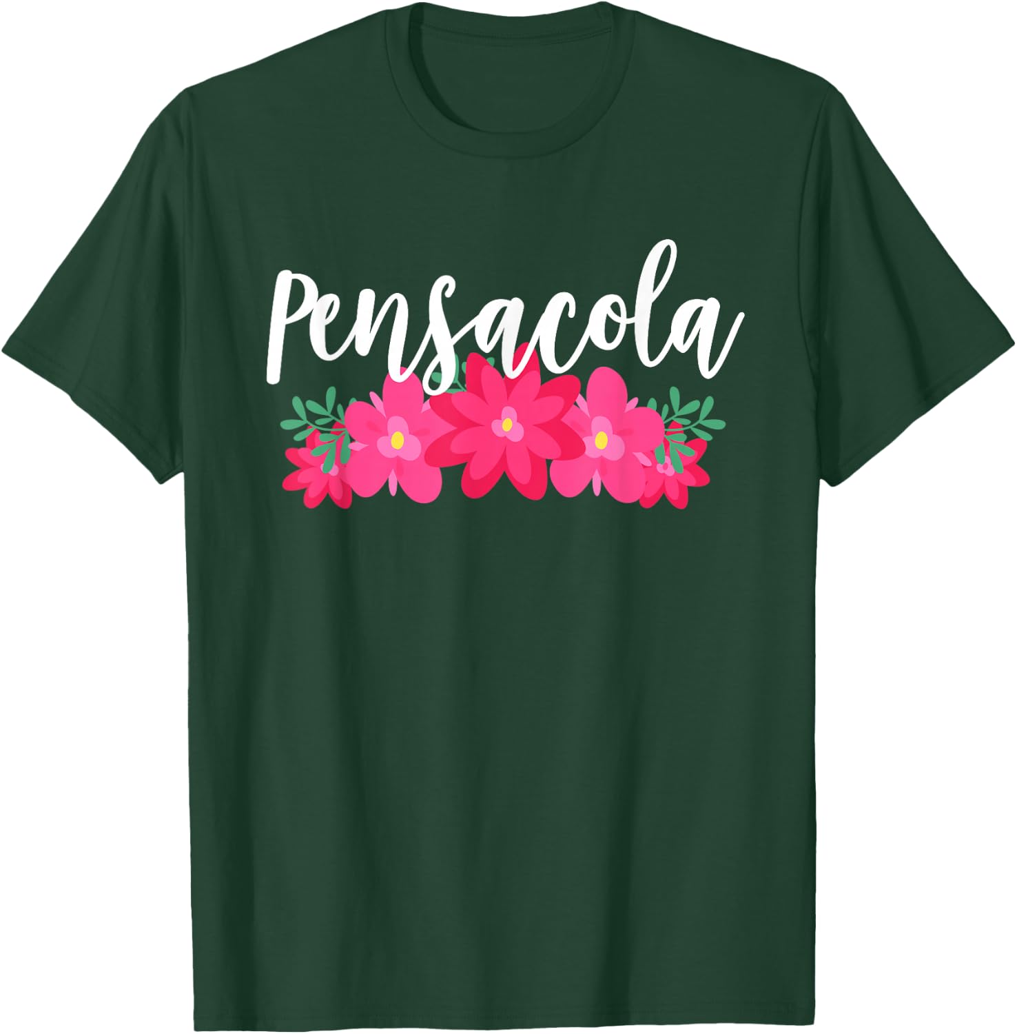 Pensacola Florida Tropical Vacation T-Shirt - T-Shirt | Forest