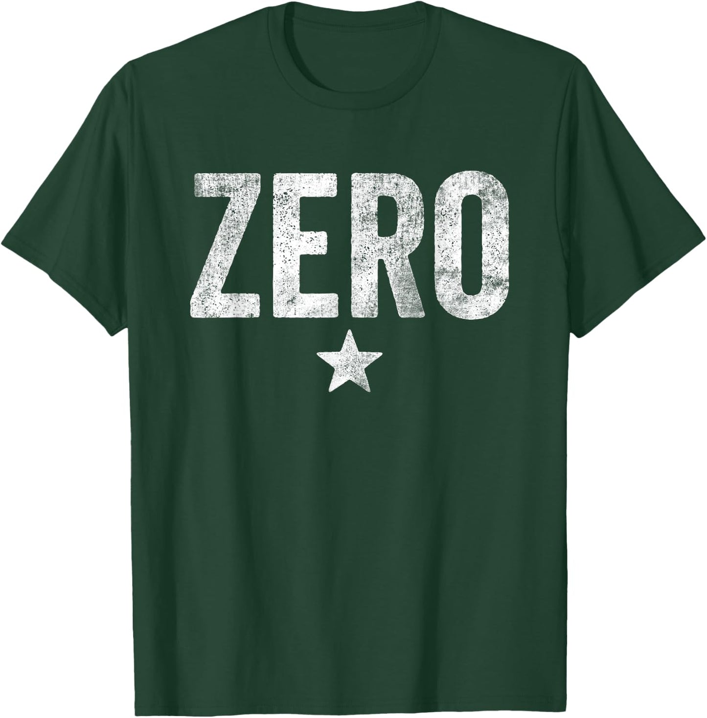 Vintage Grunge Alternative Zero Star 90s Rock Music T-Shirt - T-Shirt | Forest