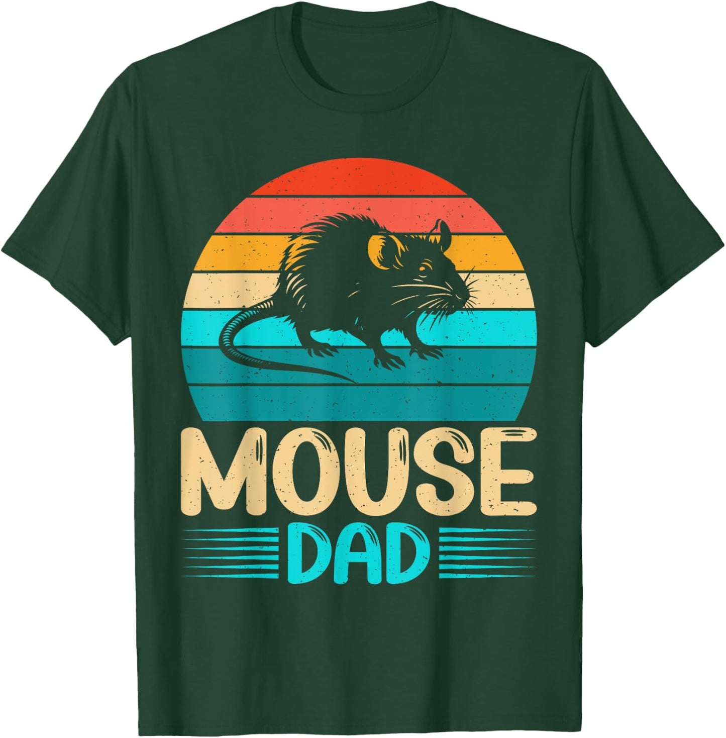 Mouse Dad Mouse T-Shirt - T-Shirt | Forest