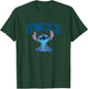 Disney Lilo & Stitch Uncle Sitting Stitch Father's Day T-Shirt - T-Shirt | Forest