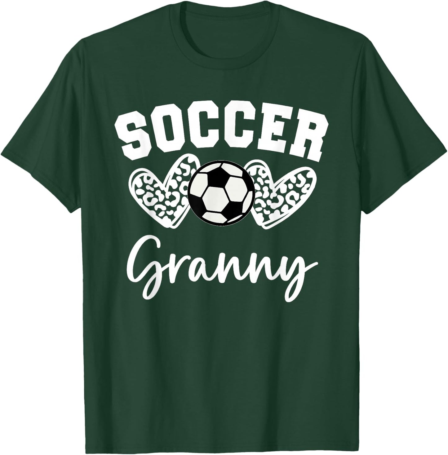 Soccer Granny Matching Family Soccer T-Shirt - T-Shirt | Forest