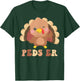 Cute Turkey PEDS ER Nurse Pediatric Thanksgiving Fall T-Shirt - T-Shirt | Forest