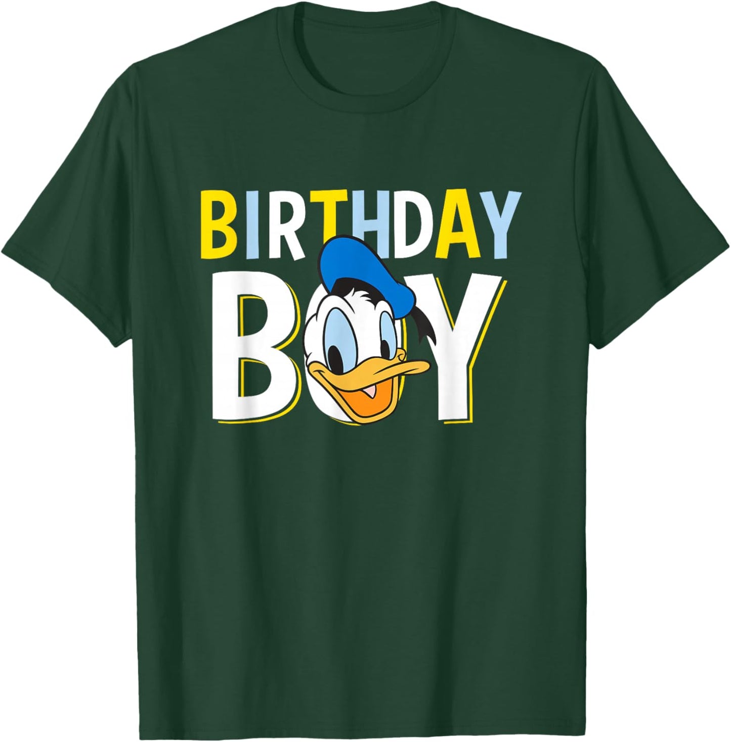 Disney Mickey And Friends Birthday Boy Vintage Donald Duck T-Shirt - T-Shirt | Forest