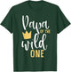 Papa of the Wild One 1st Birthday First Thing Matching Dad T-Shirt - T-Shirt | Forest