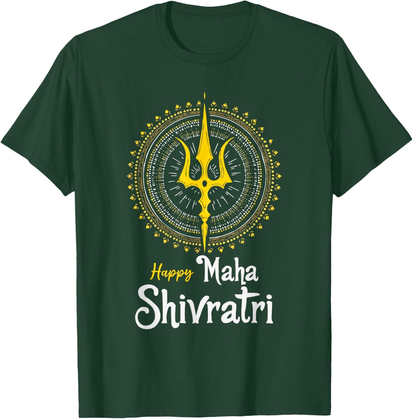 Maha Shivratri Hinduism Hindu Gods Lord Shiva T-Shirt - T-Shirt | Forest