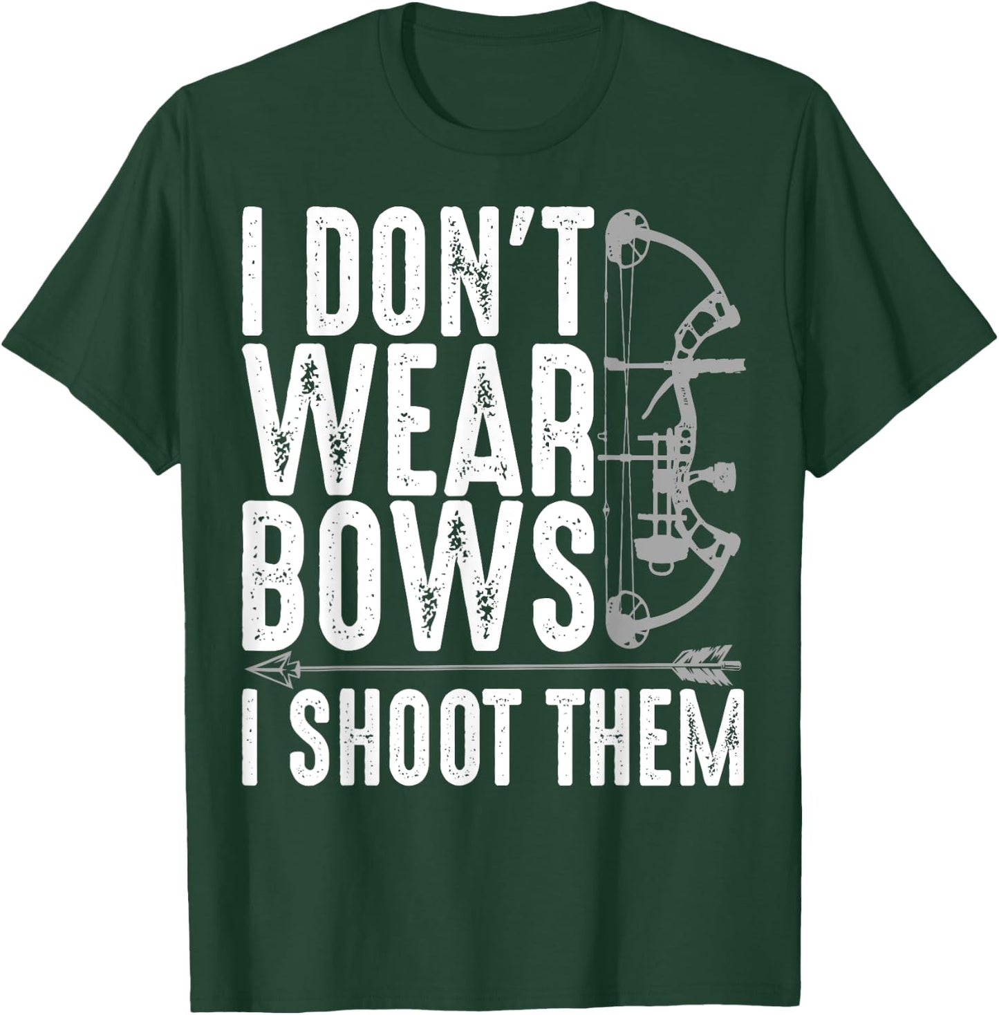 Funny Archery Gift Bow Hunting Archer Mother's Day T-Shirt - T-Shirt | Forest