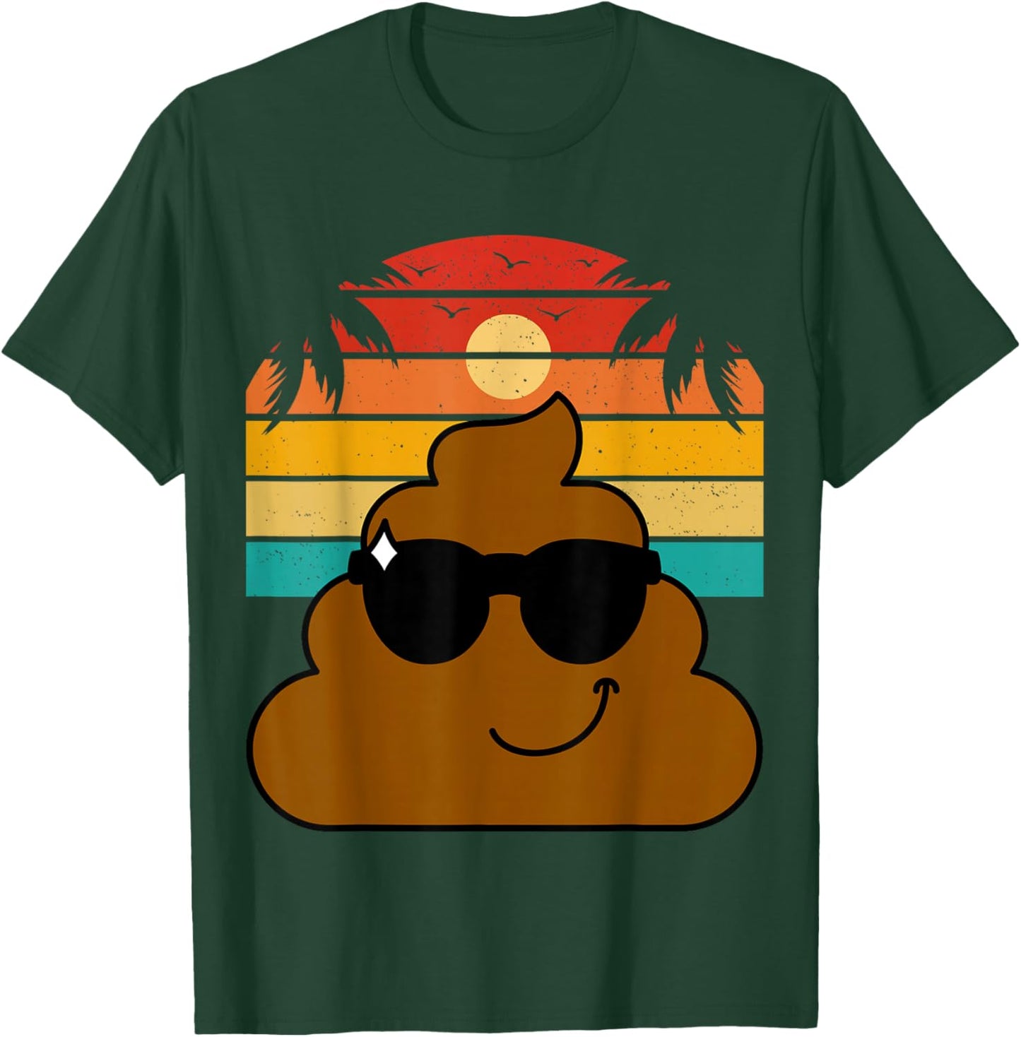 Poop Emoticon Party Favors Poo for Kids T-Shirt - T-Shirt | Forest