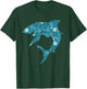 Blue Polka Dot Shark International Dot Day T-Shirt - T-Shirt | Forest