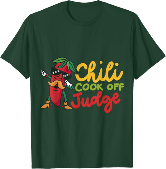 Chili Cook Off Judge Red Chili T-Shirt - T-Shirt | Forest