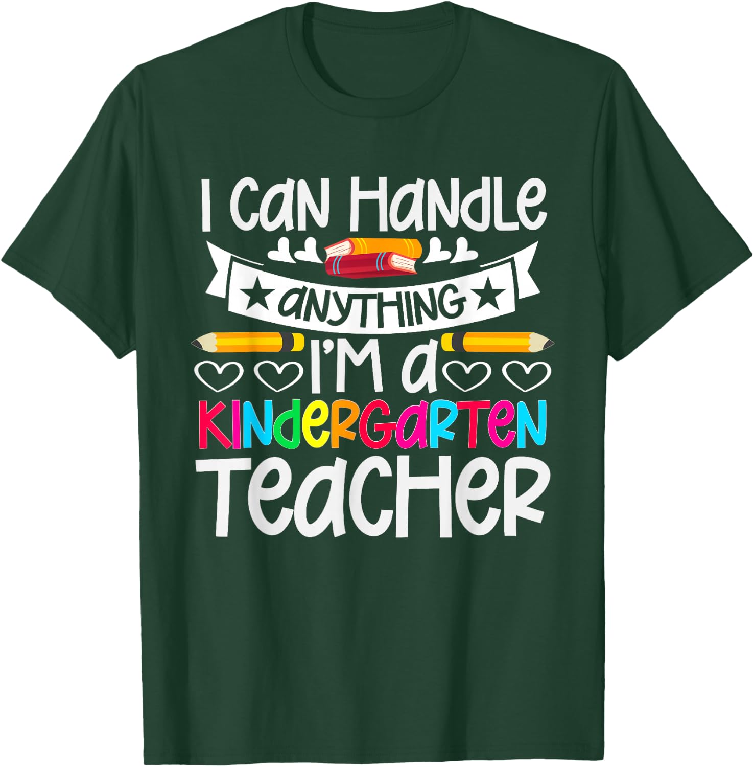 Kindergarten Teacher Life School Education Rainbow Toddler T-Shirt - T-Shirt | Forest
