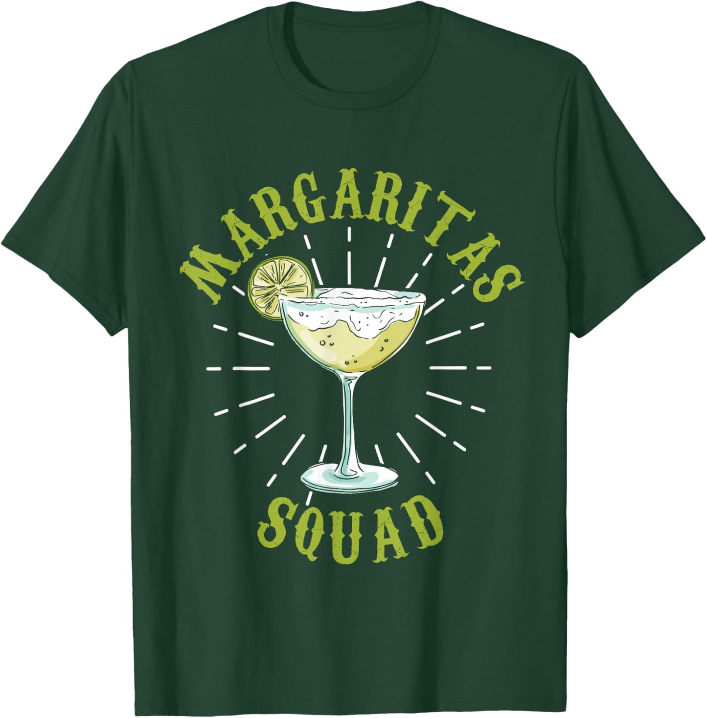 Margarita Squad Funny Cinco de Mayo T-Shirt - T-Shirt | Forest
