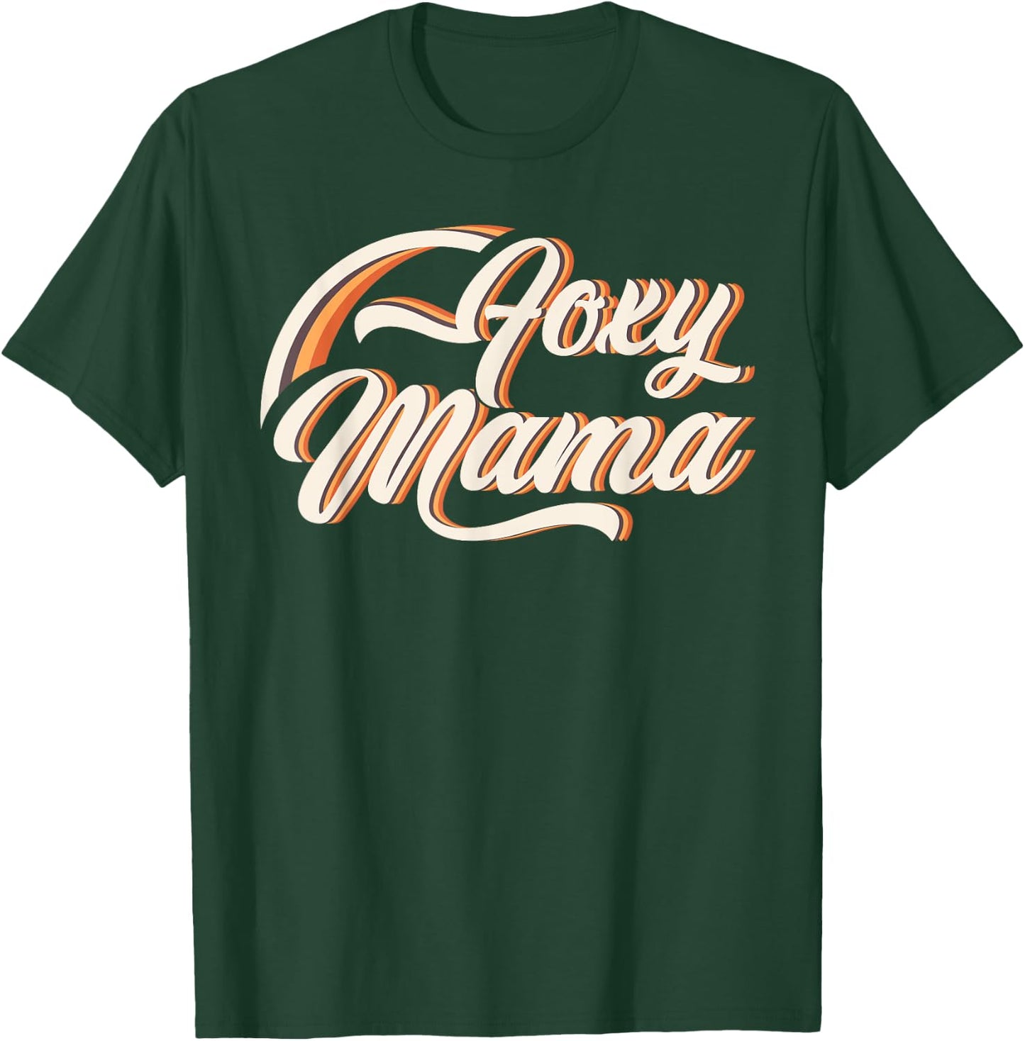 Foxy Mama Roller Disco Outfit 70s Costume T-Shirt - T-Shirt | Forest