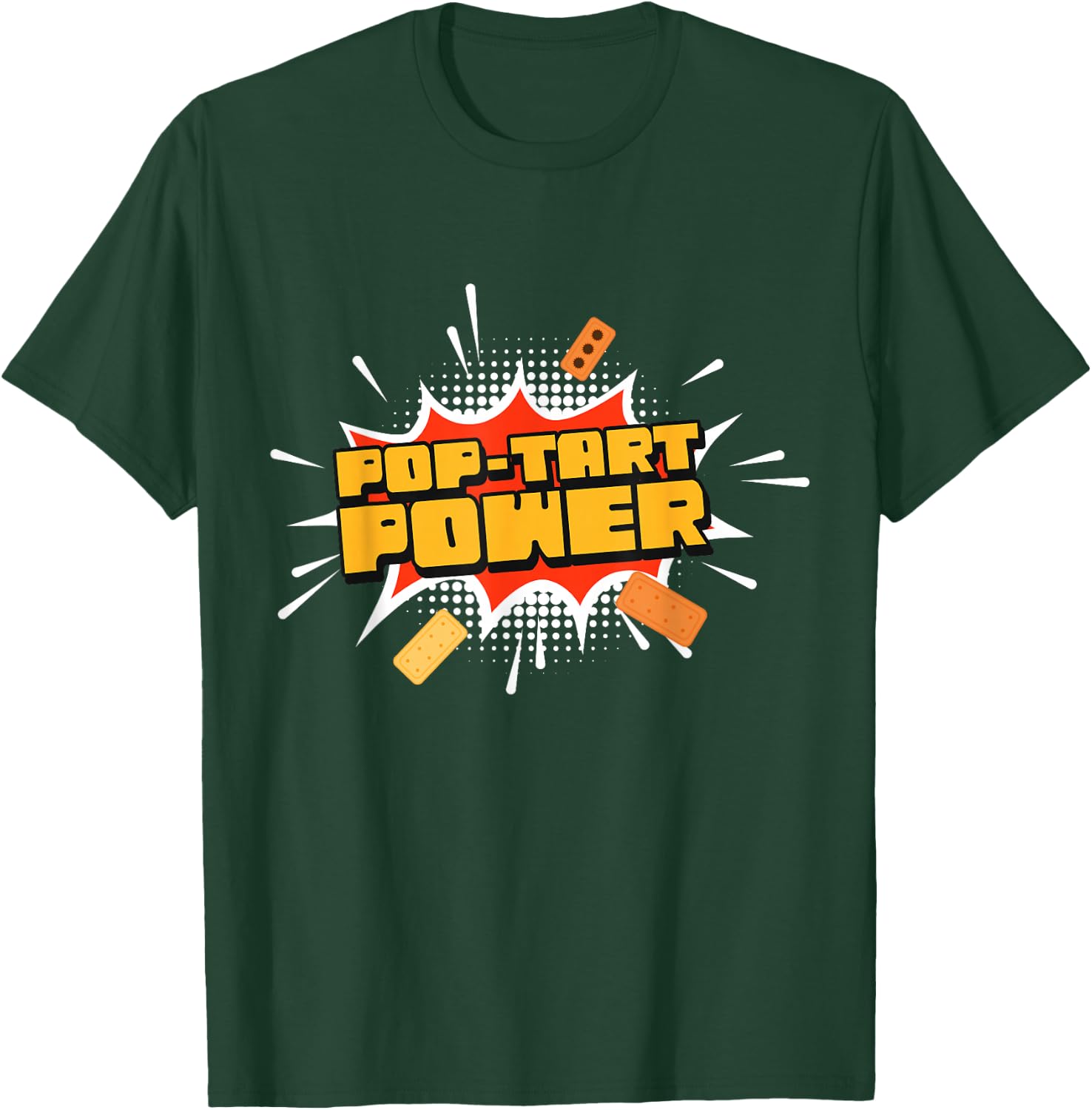 Pop-Tart Power Frosted Toaster Pastry Gym Fitness T-Shirt - T-Shirt | Forest