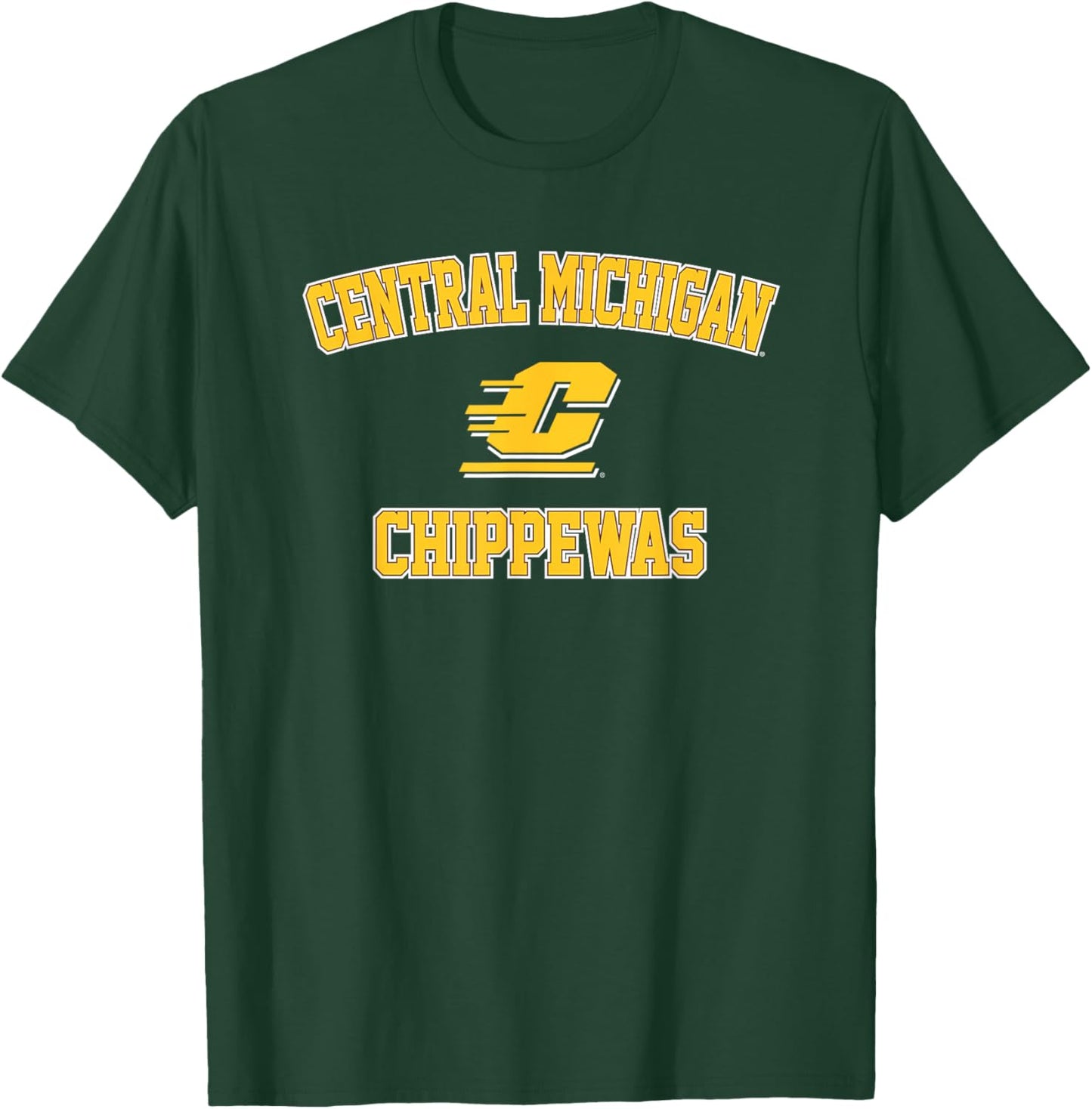 Central Michigan University CMU Chippewas Campus Classic T-Shirt - T-Shirt | Forest