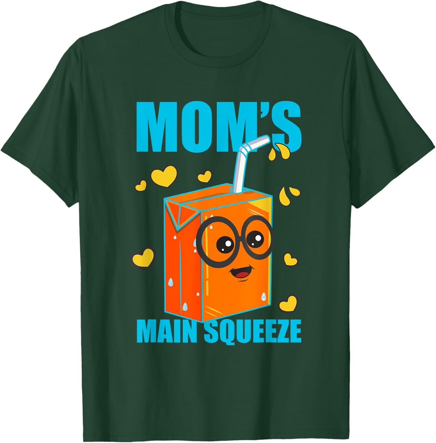 Cute Funny Moms Main Squeeze Funny Juicebox Boy Girl Toddler T-Shirt - T-Shirt | Forest