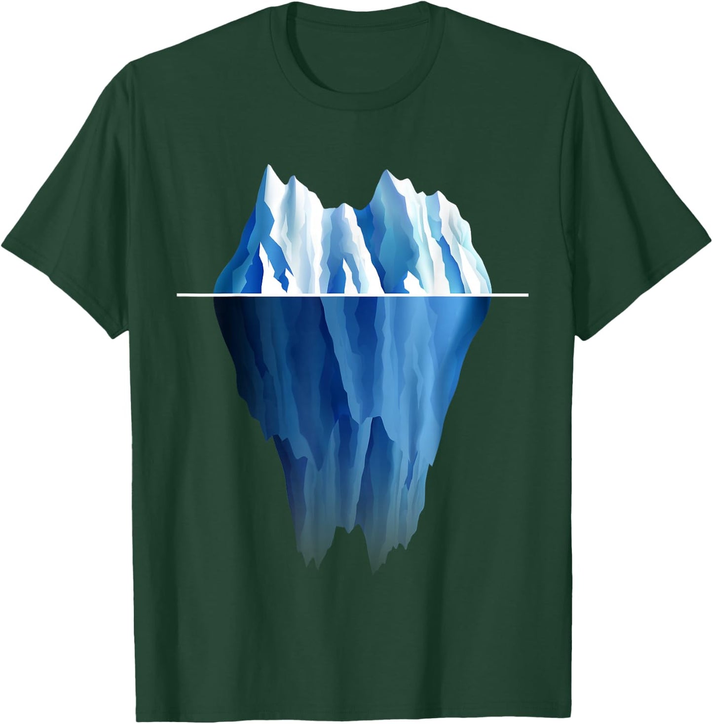 Beautiful Iceberg in the Water T-Shirt - T-Shirt | Forest