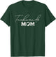 Cute Mother's Day Retro Taekwondo Mom T-Shirt - T-Shirt | Forest