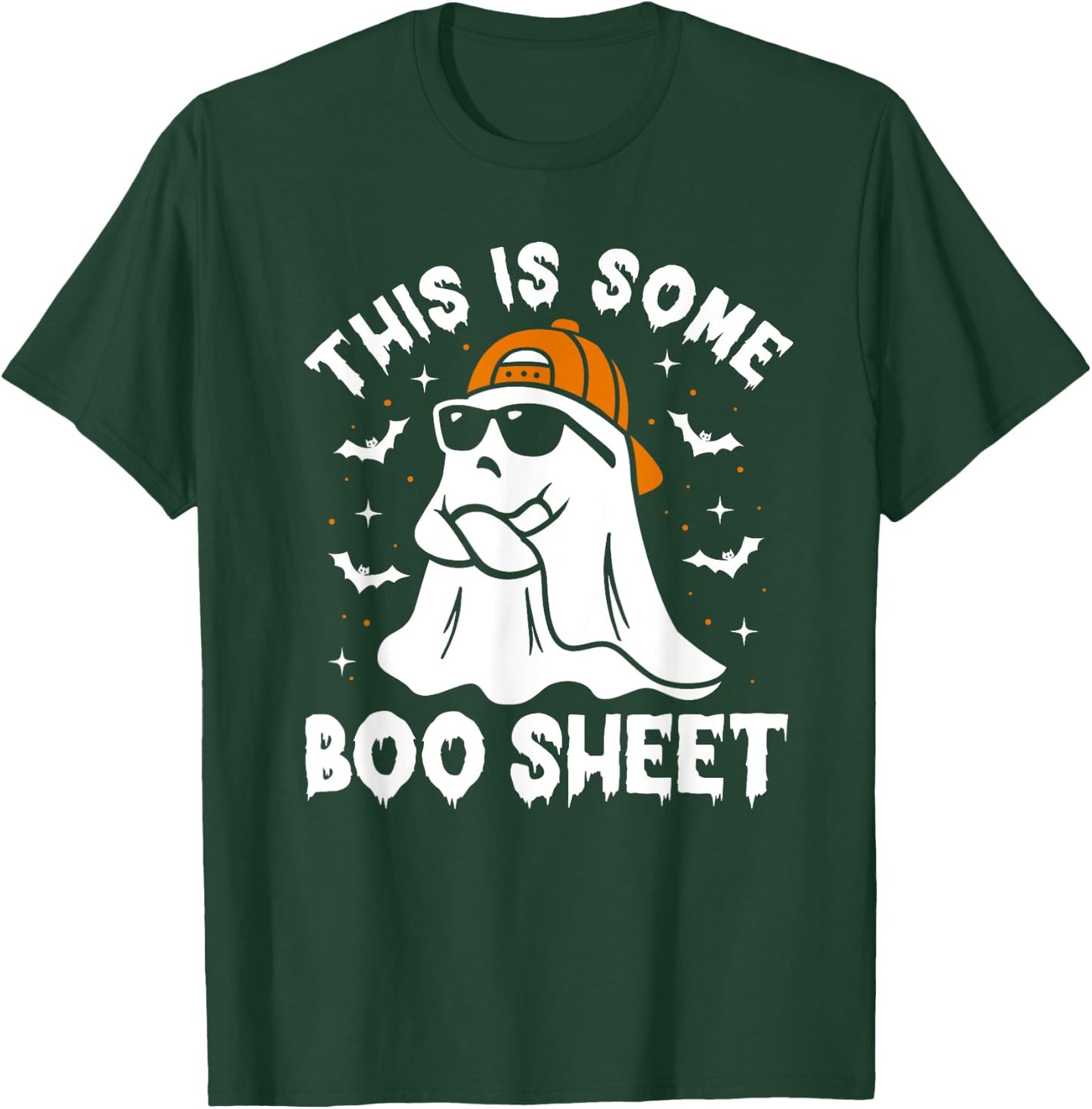 This Is Some Boo Sheet Women Funny Ghost Halloween T-Shirt - T-Shirt | Forest