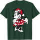 Disney Mickey & Friends Christmas Minnie Mouse Portrait T-Shirt - T-Shirt | Forest
