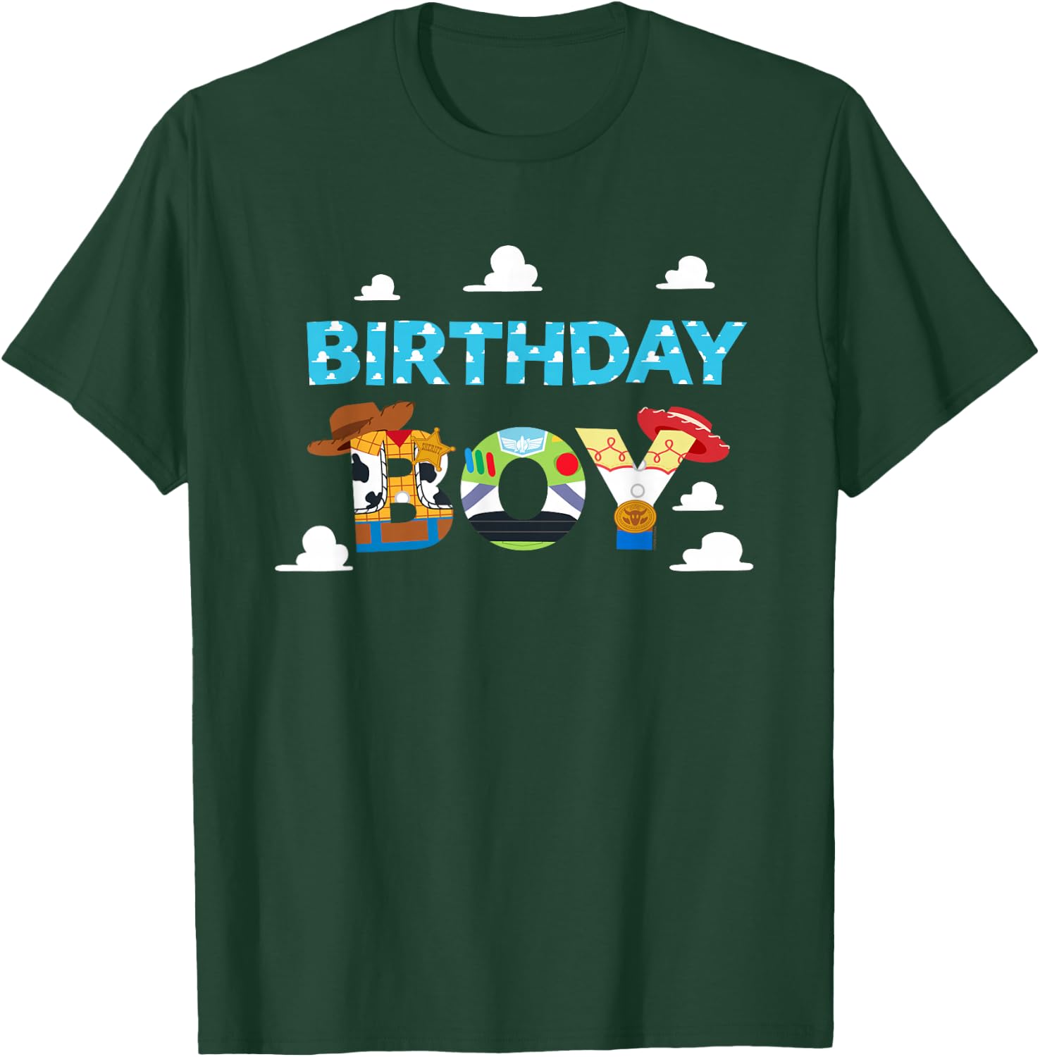 Disney and Pixar’s Toy Story Clouds Birthday Boy T-Shirt - T-Shirt | Forest