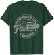 It's Official I'm The Favorite Daughter Funny Vintage Black , -Adults, Kids, Short Sleeve, , Gift Givers, All Ages T-Shirt - T-Shirt | Forest