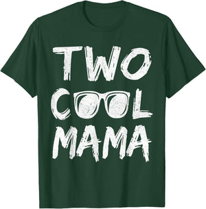 Mama Of The Birthday Boy Two Cool 2nd Bday Family Matching T-Shirt - T-Shirt | Forest