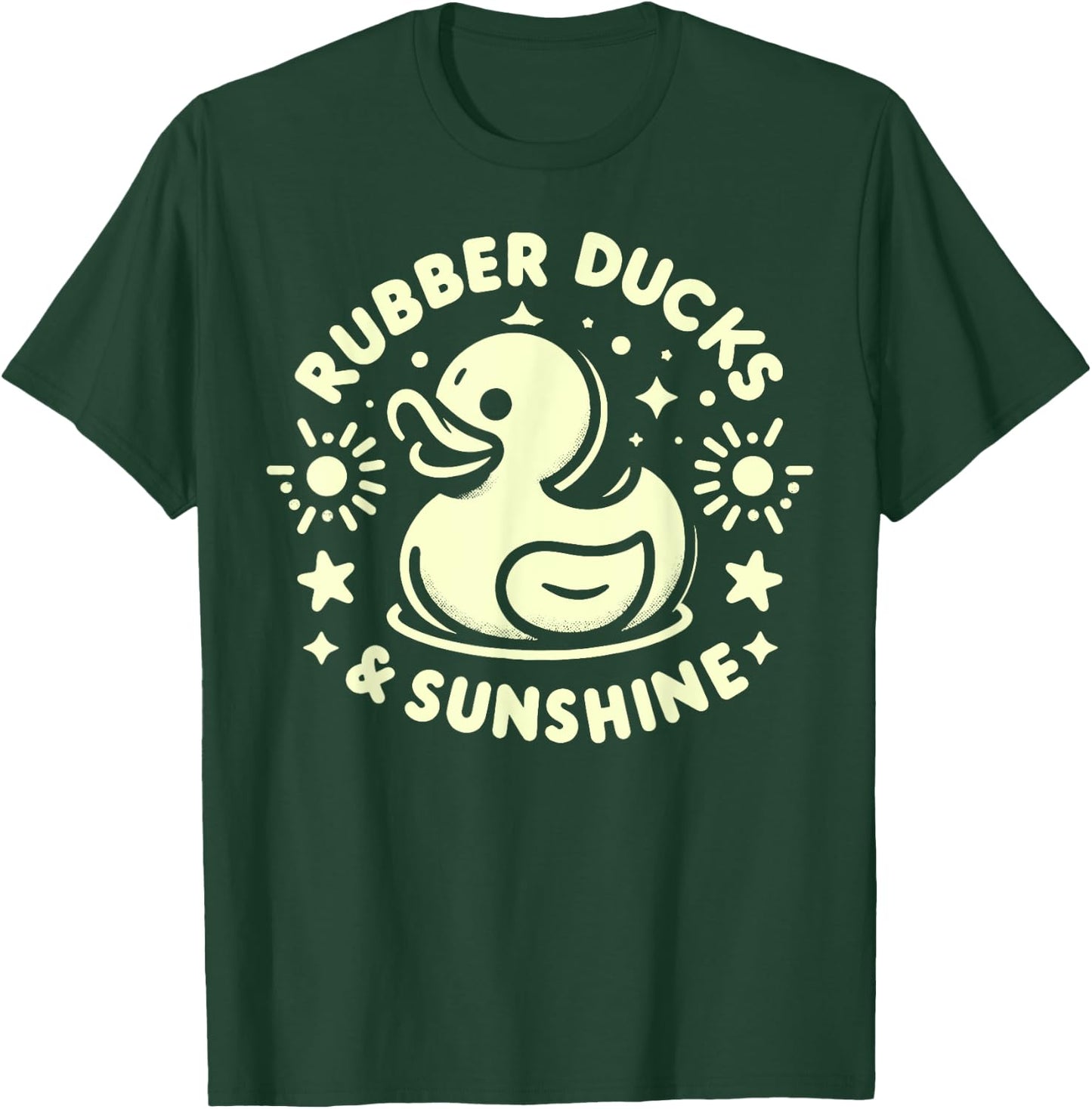 Rubber Ducks and Sunshine Rubber Duck Women T-Shirt - T-Shirt | Forest
