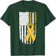 Appendix Cancer Awareness Flag Appendix Cancer T-Shirt - T-Shirt | Forest