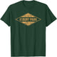 Asbury Park New Jersey Souvenir Vacation Vintage Badge , Small, Grey T-Shirt - T-Shirt | Forest