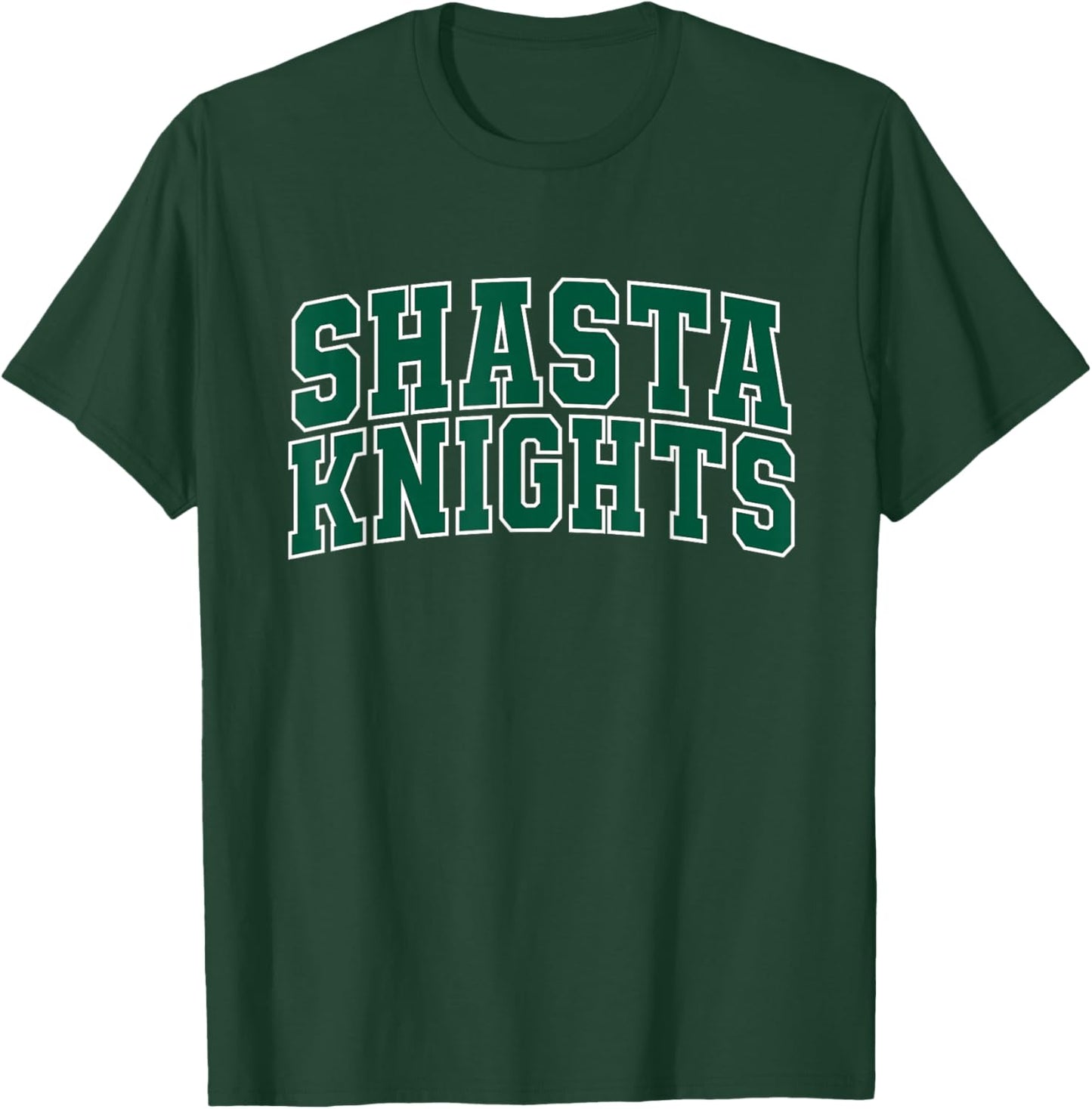 Shasta College Knights Apparel Sports Fan T-Shirt - T-Shirt | Forest