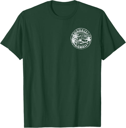 Hanalei Hawaii T-Shirt - T-Shirt | Forest